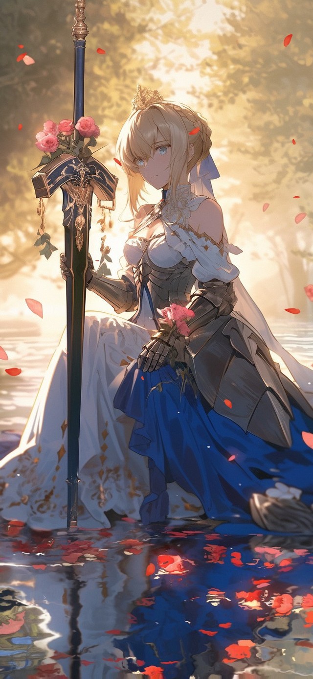 4k saber-唯美