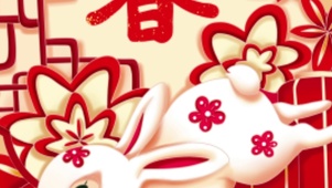 红色喜庆中国风兔年新年春节
